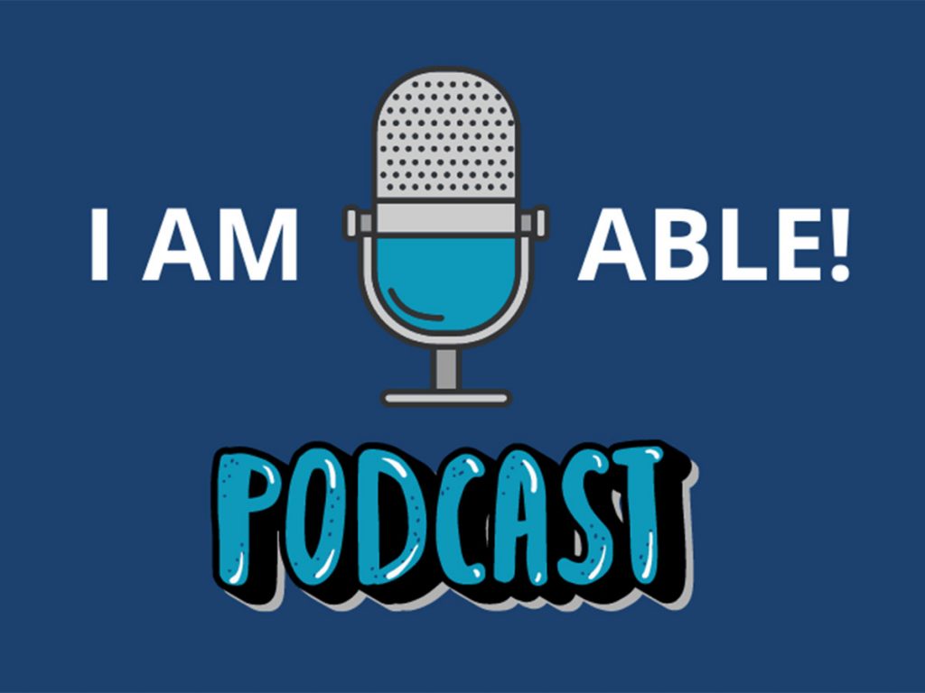 I am able podcast logo