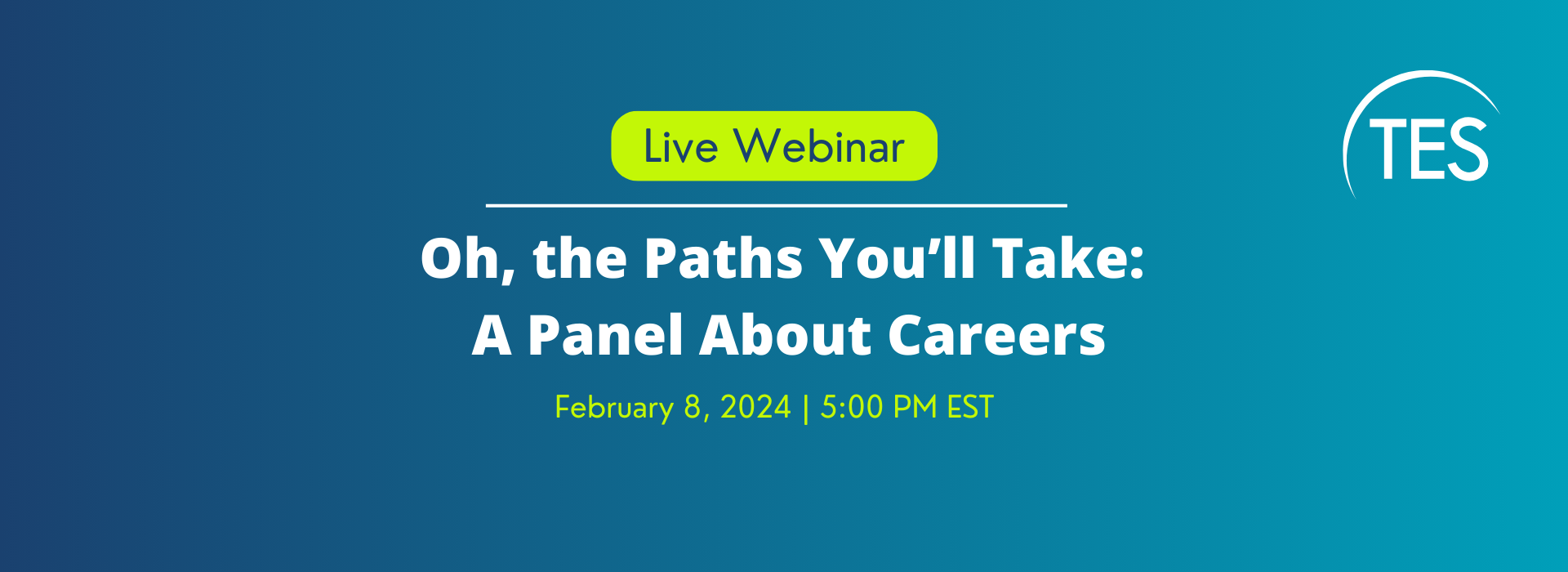 Oh, the Paths You’ll Take:  A Panel about Careers